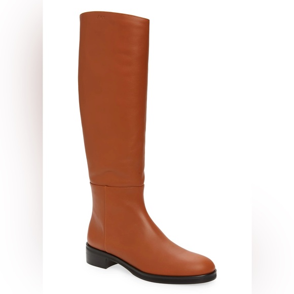 FRAME Le Ramsey Knee High Boot In Tobacco Size 39 - Picture 4 of 17